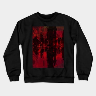 Red Chaos Crewneck Sweatshirt